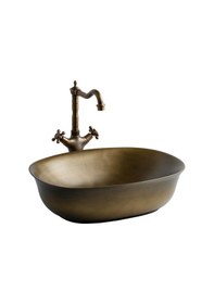Resim Lena EH-4600BR Tezgah Üstü Lavabo Bronz 
