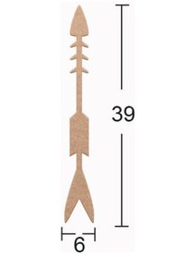 Resim Ahşap Ok Ds-096 