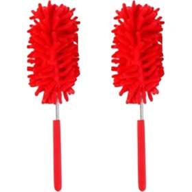 Resim Mikrofiber Başlıklı Teleskobiktoz Alma Püskülü Duster - Büyük Boy 