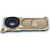 Resim Lg K10 K430 Kamera Lensi Kamera Camı Ses Tuşlu Set - Gold 