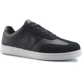 Resim U.S. Polo Assn. U.s.polo Assn Matt 5fx Siyah Comfort Casual Günlük Spor Ayakkabısı Siyah 