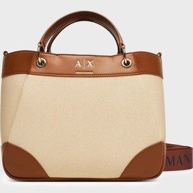 Resim Armani Exchange Bayan Çanta Xw000393 Af22518 M6261 Bej Bej 