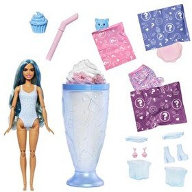 Resim Barbie Pop Reveal Atıştırmalık Serisi - Mavi Bebek Oyun Seti JFY61 