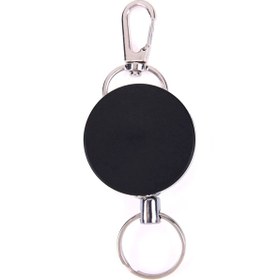 Resim hiçdurmaal Anahtar Kancalı Metal Ipli Yaka Kartı Için 4 Cm Yoyo Anahtarlık 1 Adet 