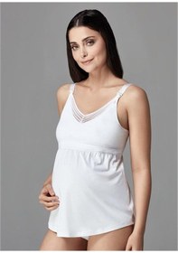 Resim Eros Ersk510 Lohusa Atlet - Beyaz Beyaz 