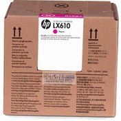 Resim HP Cn671a Lx610 Kırmızı Lateks Mürekkep Kartuşu L65500 / Lx850 