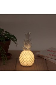 Resim 5DM Ananas Şeklinde Desenli Büyük Boy Pilli Masa Ve Gece Lambası 