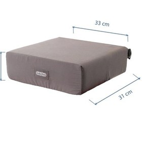 Resim Babyjem QuickBoost Taşınabilir Mama Sandalye Yükseltici Minder Antrasit 