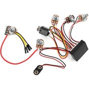 Resim Yuntech01 Gitar Bas İçin 3 Bant Aktif Devre: Gürültüyü Azaltır, Sesini Çıkarır Ve Ton Kontrolünü İyileştirir 