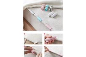 Resim Freedom Storee 12 Adet Yorgan Kılıfı Sabitleyici Kaydırmaz Nevresim Örtü Klipsleri Renkli Tasarım 