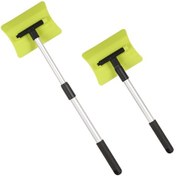 Resim Xindoker Oto Kışlık Çöpürtme Aracı: Genişletilebilir Kirişli Buz/ Kar Sökücü, 180 Derece Döner Uç, Anti-kayma Kollu Cam Ve Çamurluk Temizleyici 