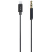 Resim İXtech UC023 Lightning G to 3.5 Jack Aux Kablo Siyah 