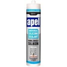 Resim Eym 5 Adet Apel Genel Amaçlı Silikon Şeffaf 250 ml 