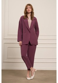 Resim Ftz Women Kadın Begonya Ceketli Takım Mürdüm 30777 Mürdüm 