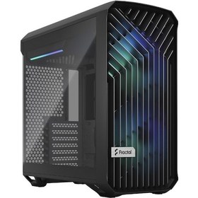Resim Fractal Design Torrent Compact FD-C-TOR1C-02 RGB Temperli Cam Oyuncu Bilgisayar Kasası Siyah 