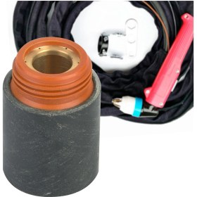 Resim Tenfowee Pmx45 Plazma Kesici Silahı Tutucu Kapağı - Polimer Malzeme, Dayanıklı, Kolay Kurulum, 45a Akım Uyumlu 