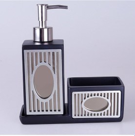 Resim Glamour Sıvılı Süngerlik Siyah-Gümüş 