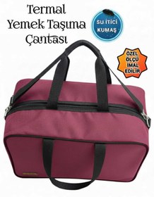 Resim SEVBAGS SEFERTASI YEMEK TAŞIMA TERMAL TERMOS ÇANTA 