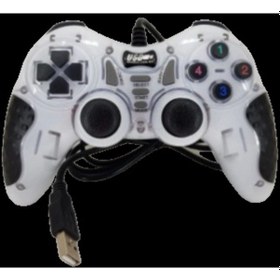 Resim Oyun Kolu Usb 2.0 Double Shock Pl-2585 5468 