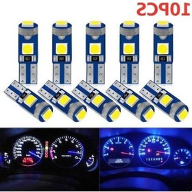 Resim Novahub 2/10 Adet T5 Led Lamba W3w W1.2w Canbus Araba İç Aydınlatma Pano Isıtmalı Mavi 2 Adet, Evrensel, 12v Diğerleri 
