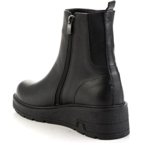 Resim Siyah Hakiki Deri Kadın Bot & Bootie K02717251903 Siyah 