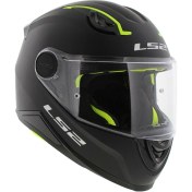 Resim Ls2 FF812 Kıd Mat Siyah Çocuk Kapalı Motosiklet Kaskı 