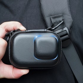Resim Kompakt Tasarım DJI Action 5 Pro/4/3, 12/11/10/19/7 & Insta Ace Pro/Ace için Alaşımlı Tokalı Koruyucu Kılıf ve Güvenli Toka Kapama 