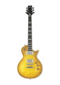 Resim ESP LTD Alex Skolnick Lemon Burst Elektro Gitar 