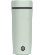 Resim Geeksen Araç İçin 12v/24v 400ml Isıtıcı Su Bardağı - Yeşil Renk, 100 Derece Su Kaynatma Fonksiyonu 