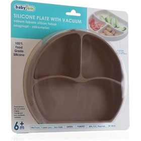 Resim Babyjem Silikon Tabak 715 Mocha 