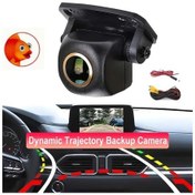 Resim Xuweiwei Pt-dynamic Hd Geri Görüş Kamerası Dinamik Yol Çizgili Gece Görüşlü Geniş Açı 