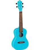 Resim Ortega Rulagoon Concert- Ukulele Transparent Turquoise 