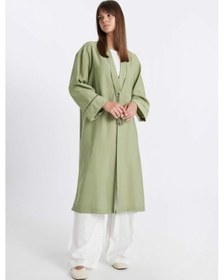 Resim Defacto Relax Fit Hakim Yaka Kimono C9691AX24SMKH461 Haki 