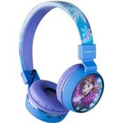 Resim Volkano Disney Frozen Anna Elsa Bluetooth Kablosuz Çocuk Kulaklığı DY-1006-FR 