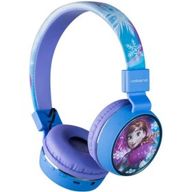 Resim Volkano Disney Frozen Anna Elsa Bluetooth Kablosuz Çocuk Kulaklığı DY-1006-FR 