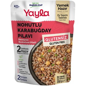 Resim YAYLA Glutensiz Nohutlu Karabuğday Pilavı 250g 