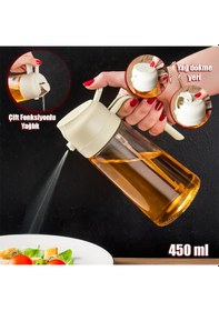Resim Porsima Alk-3154 Çok Amaçlı Cam Sprey Şişe Yağlık Yağdanlık Krem 