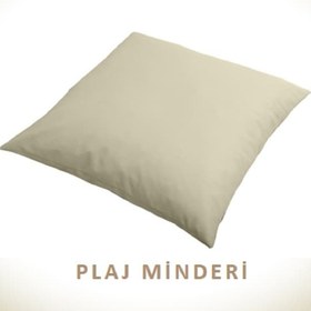 Resim Dekosoy Plaj Minderi 100cmx100cm Krem 