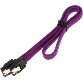 Resim Flameer 2x Sata Iıı 7pın 6 GB / S Yüksek Hızlı Seri Ata HDD SSD Veri Kablosu Kurşun 20 Inç (Yurt Dışından) 