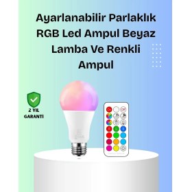 Resim Hatıra Kutusu Rgbw Teknolojili Akıllı LED Ampul, Zamanlayıcılı - Lisinya 