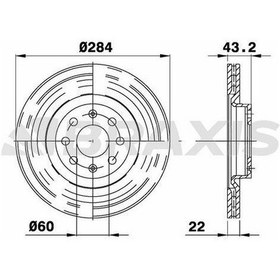 Resim Braxıs-ae0079 - On Fren Dıskı 15 Inch Corsa D Corsa E Adam Gran 