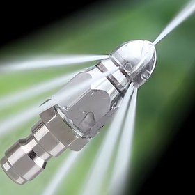 Resim 1/4" Hızlı Bağlantı ile Yüksek Basınçlı Drenaj Jet Nozulu - Ev Boruları için Verimli Temizlik, 5000PSI'ye Kadar, Basınçlı Yıkama Kullanımı için İdeal 