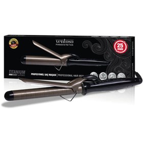 Resim Ventoso Titanyum Kaplı Profesyonel Saç Maşası 25mm 