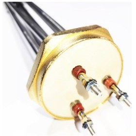 Resim İlaç Dolgulu Reçineli 2 inç 304Cr 10KW 40cm Trifaze Sanayi Isıtıcı Rezistansı 