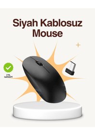 Resim Kablosuz Sessiz Mouse Ayarlanabilir Dpı Ve Usb Bağlantılı Diğer 