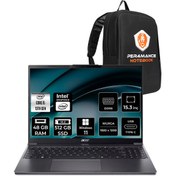 Resim Acer Aspire Go 15 i5 1334U 48GB DDR5 512GB SSD 15.3\ WUXGA W11P Dizüstü Bilgisayar & PER4 Çanta 