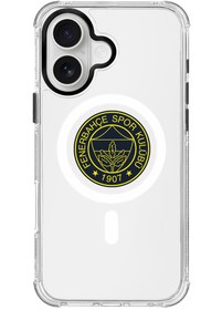 Resim Fenerbahçe Sarı Mono Arma MagSafe Telefon Kılıfı - iPhone 16 