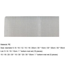 Resim Lebihmurah 2844 Mesh Ekran Çevre Dostu Bonsai Havzası Izgara Mesh 