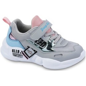 Resim Jump 24936 Beyaz Somon Grey Blue Kız Çocuk Spor Ayakkabı Gri 
