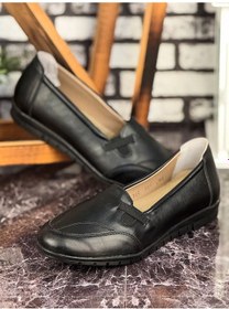 Resim Ghattix E21 Günlük Hafif Mevsimlik Rahat Kadın Anne Ayakkabı Siyah Siyah 